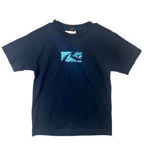 Rusty T-Shirt Boys Size Medium Navy 100% Cotton NWT